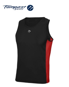 Tempest Women's Black Red Training Vest